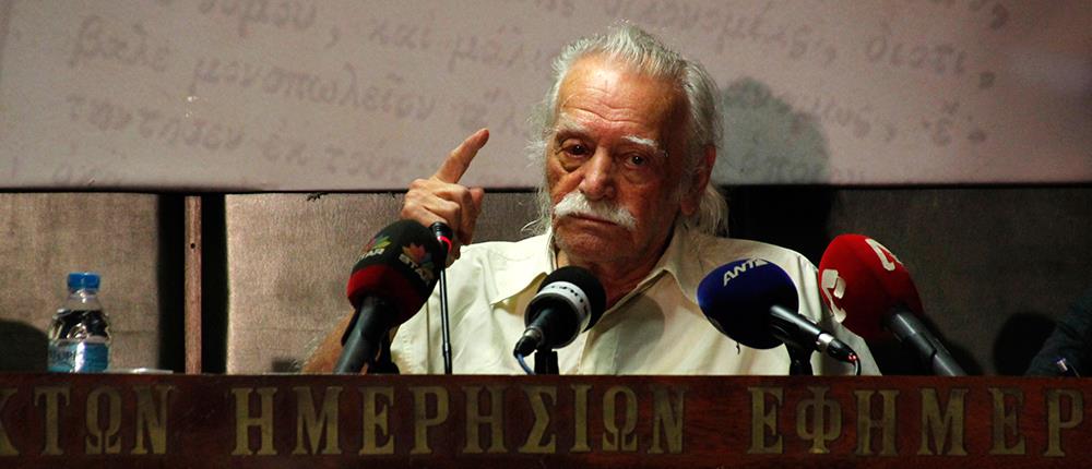 «Άδειασε» τις προσδοκίες του Λαφαζάνη ο Γλέζος