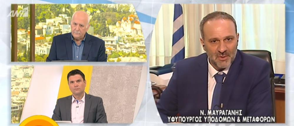 Μαυραγάνης μέσω ΑΝΤ1: ασφαλίστε τα οχήματά σας