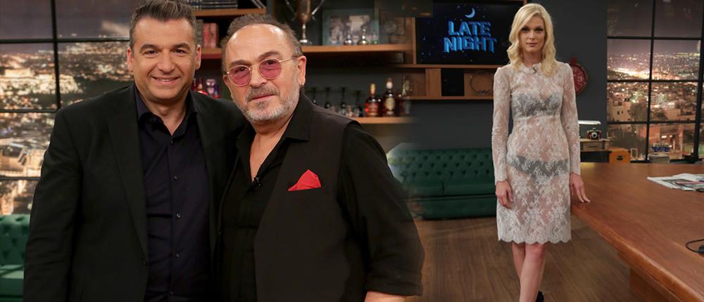 Ο Γιώργος Λιάγκας υποδέχεται τον Σταμάτη Γονίδη στο “Late Night”