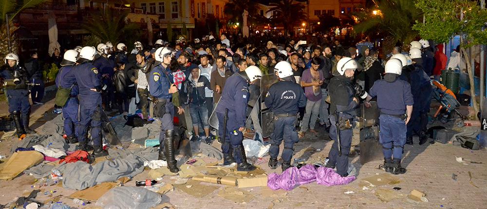 Επεισόδια μεταξύ προσφύγων στο hot spot του Σκαραμαγκά