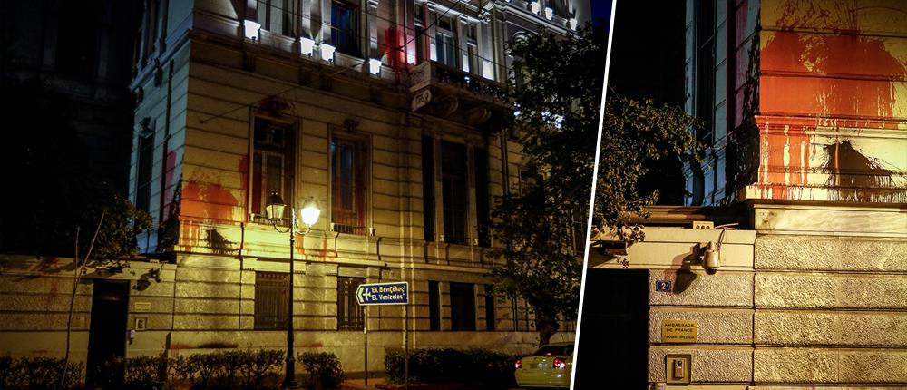 “Θύελλα” αντιδράσεων για την επίθεση του Ρουβίκωνα στην γαλλική πρεσβεία