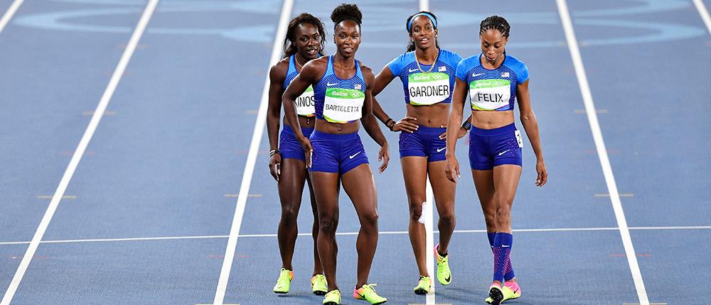 Ρίο 2016: οι Αμερικανίδες έτρεξαν μόνες τους για να βγουν πρώτες!