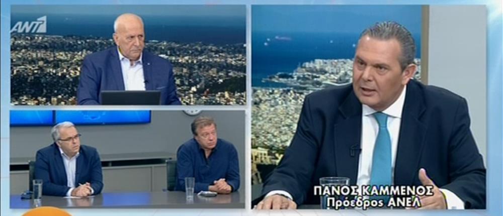 Καμμένος στον ΑΝΤ1: χωρίς τους ΑΝΕΛ δεν θα υπήρχαν θετικά μέτρα (βίντεο)