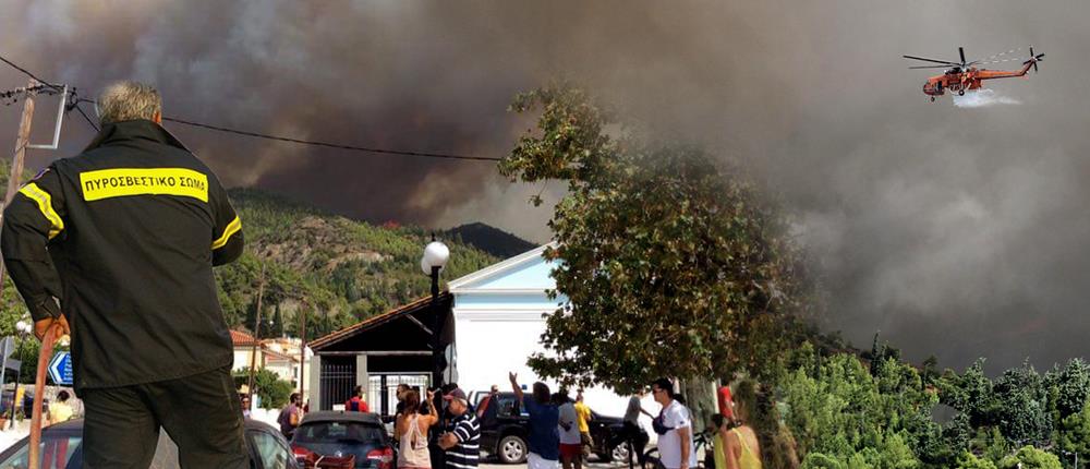 Εύβοια: σε κατάσταση έκτακτης ανάγκης οι πυρόπληκτες περιοχές