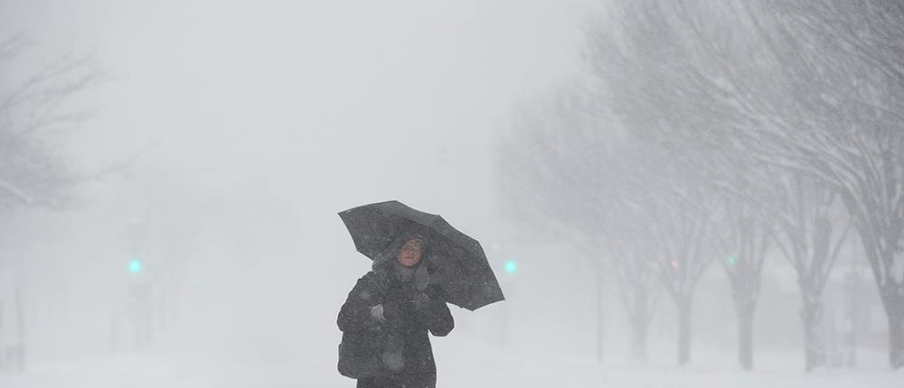Λευκό “μπλακ άουτ” στην Ουάσιγκτον λόγω Snowzilla