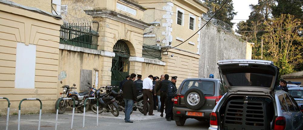 Συλλήψεις κρατουμένων στις φυλακές Κέρκυρας για οπλοκατοχή