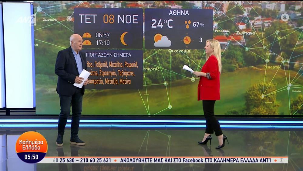 ΚΑΛΗΜΕΡΑ ΕΛΛΑΔΑ – 08/11/2023