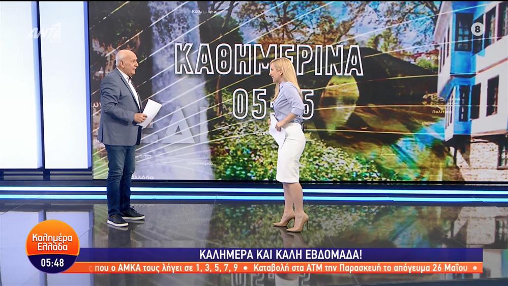 ΚΑΛΗΜΕΡΑ ΕΛΛΑΔΑ - 15/05/2023