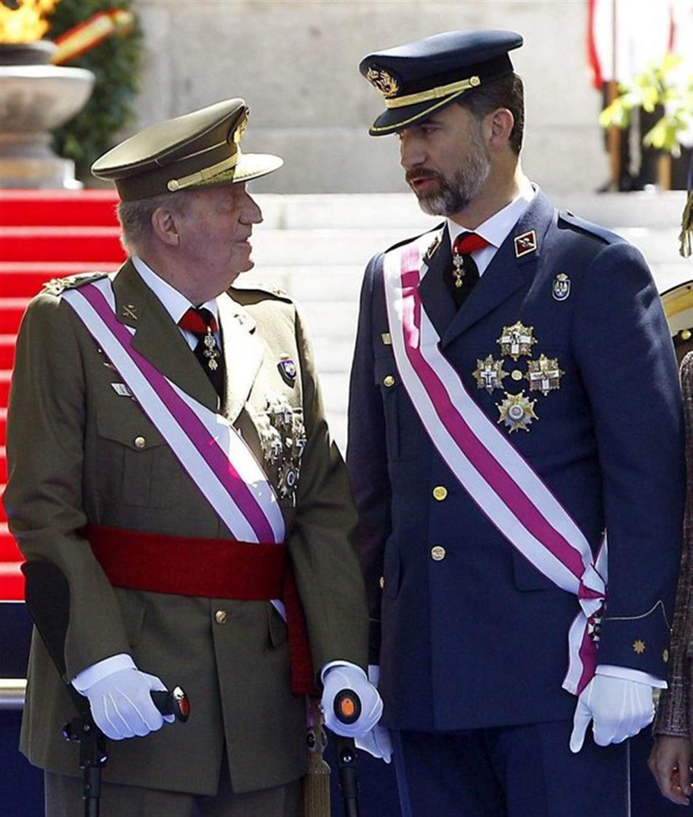 Ισπανία - Βασιλιάς Χουάν Κάρλος - Πρίγκιπας Φελίπε