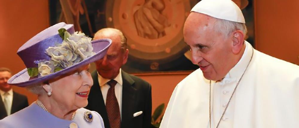 Ιταλία - βασίλισσα Ελισάβετ - Πάπας Φραγκίσκος