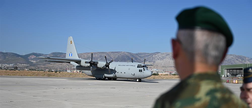 C-130: Η άφιξη των Ελλήνων και τον Κύπριων από την Βηρυτό στην Ελλάδα