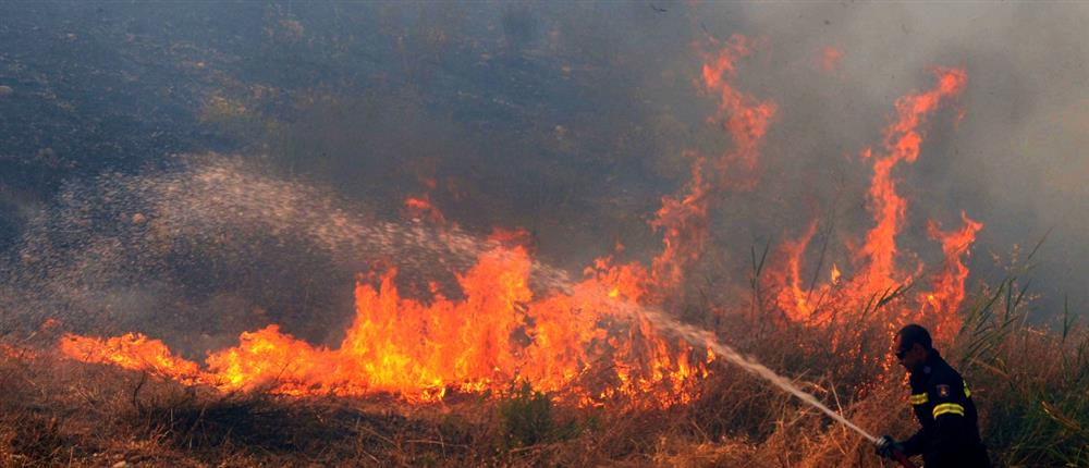 Φωτιά στην Κω - Προειδοποιητικό 112 στους κατοίκους