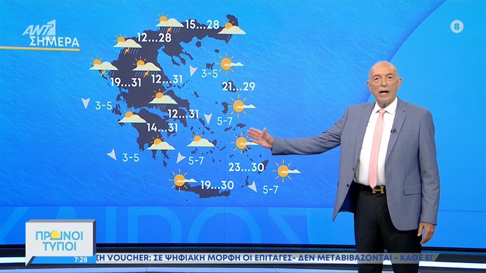 ΚΑΙΡΟΣ – Πρωινοί Τύποι – 18/06/2022