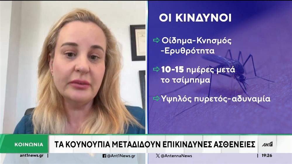 Η κλιματική αλλαγή έφερε νωρίτερα τα κουνούπια 
