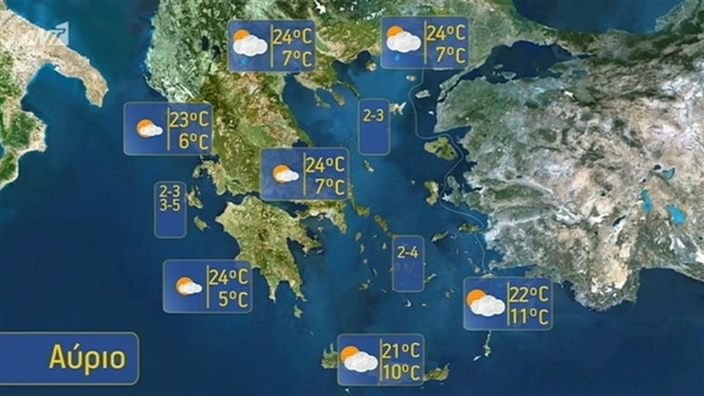 Ο ΚΑΙΡΟΣ ΓΙΑ ΤΟΥΣ ΑΓΡΟΤΕΣ – 26/04/2020
