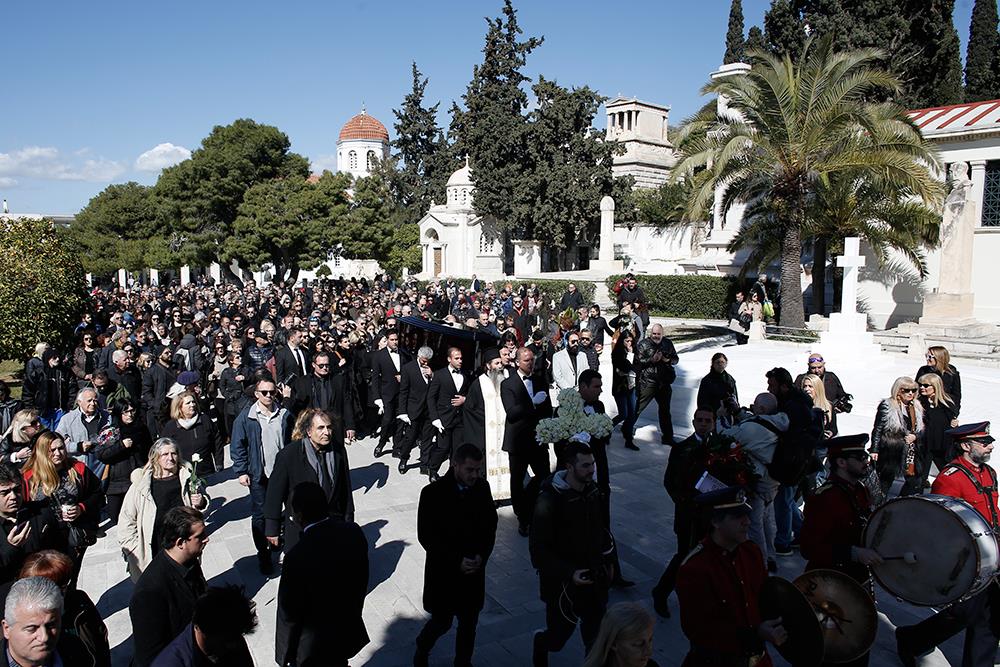 Κώστας Βουτσάς - κηδεία