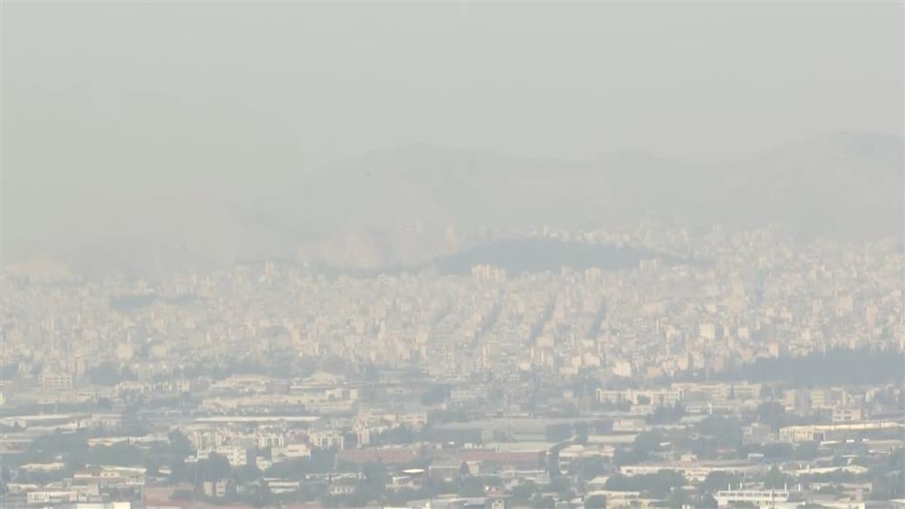 Η αφρικανική σκόνη έπνιξε την Ελλάδα και το Σαββατοκύριακο