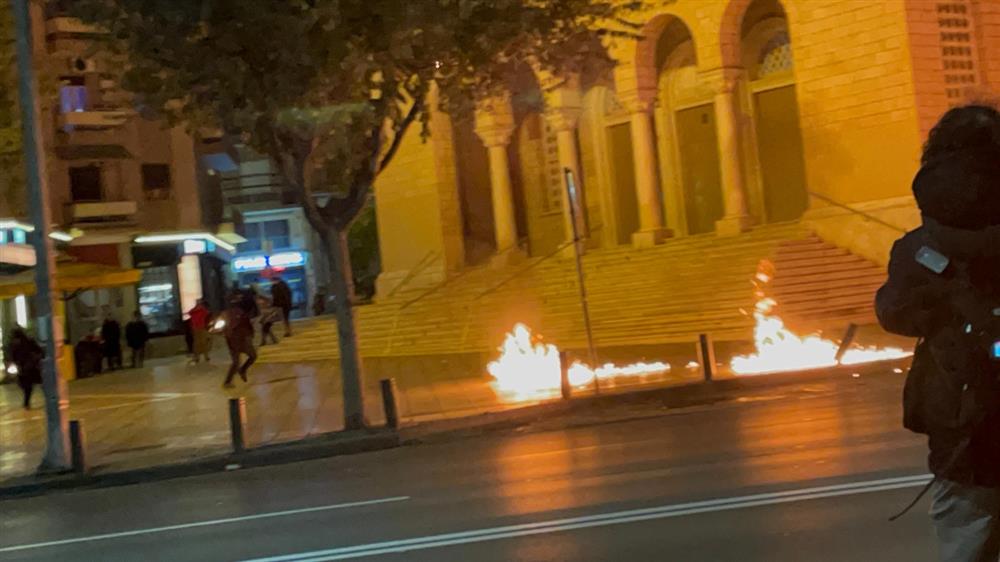 Πολυτεχνείο - Θεσσαλονίκη - επεισόδια