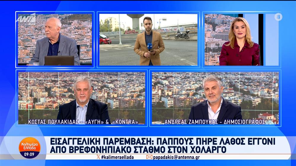 Εισαγγελική παρέμβαση: Παππούς πήρε λάθος εγγόνι από βρεφονηπιακό σταθμό - Καλημέρα Ελλάδα - 14/11/2024