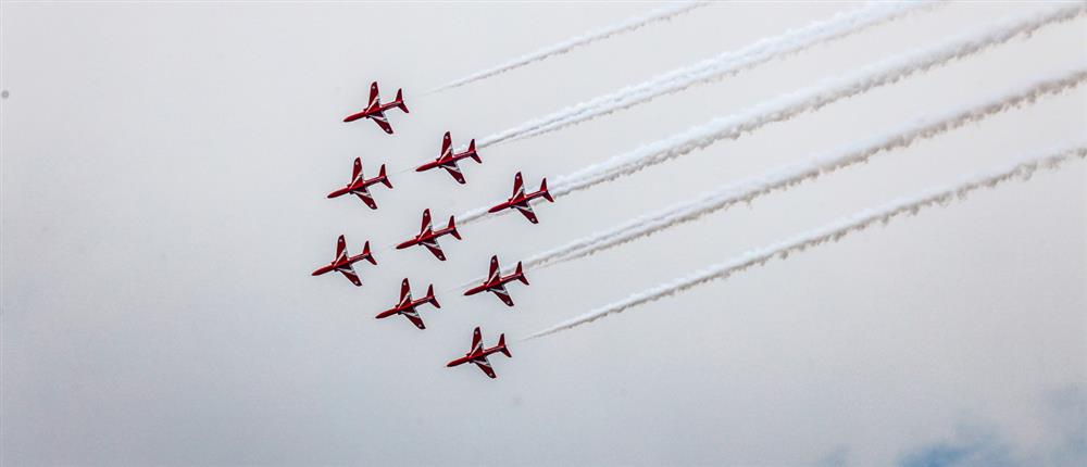 RED ARROWS - ΒΡΕΤΑΝΙΚΗ ΠΟΛΕΜΙΚΗ ΑΕΡΟΠΟΡΙΑ - ΕΠΕΤΕΙΟΣ ΜΑΧΗΣ ΤΗΣ ΚΡΗΤΗΣ