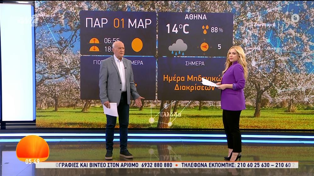 ΚΑΛΗΜΕΡΑ ΕΛΛΑΔΑ – 01/03/2024