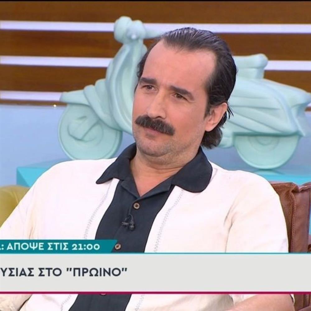 Τάσος Νούσιας: Το spoiler για το "Grand Hotel" & η αλλαγή που χρειάστηκε να κάνει για τον ρόλο του