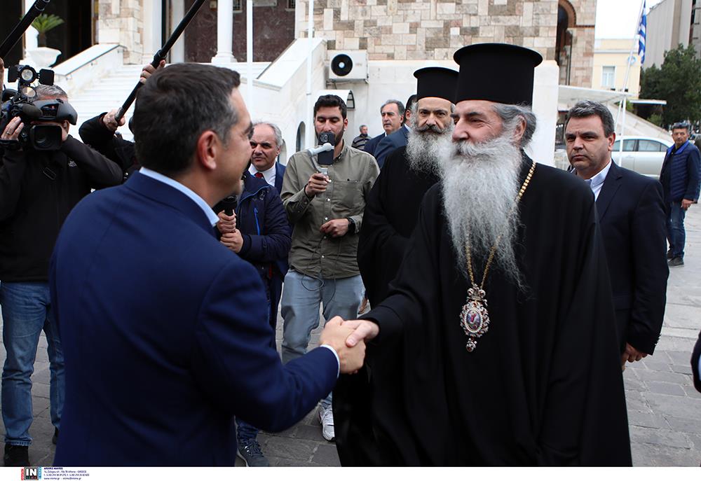 Αλέξης Τσίπρας - προεκλογική περιοδεία - Πειραιάς