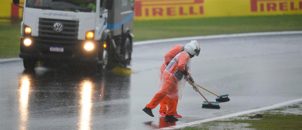 F1 - GP Βραζιλίας: Καταρακτήριες και αγώνας μέσα σε 5 ώρες λόγω βροχής