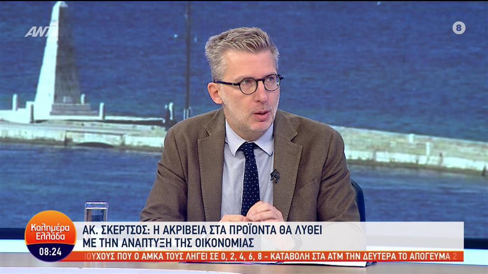 Άκης Σκέρτσος - Υφυπουργός παρά τω Πρωθυπουργό - Καλημέρα Ελλάδα - 14/11/22