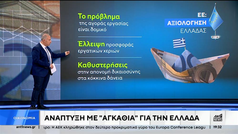 Ανάπτυξη με "αγκάθια" για την Ελλάδα