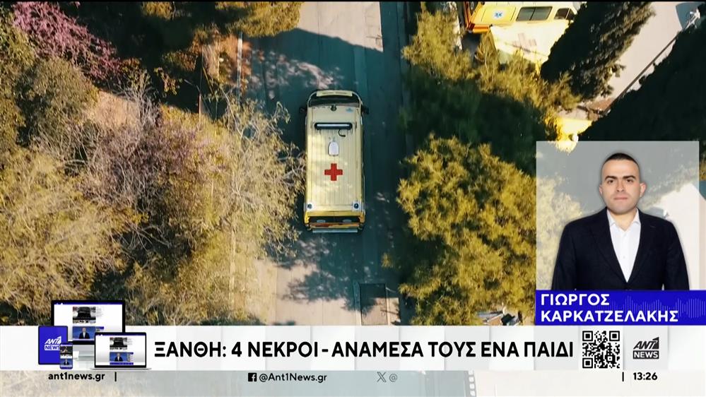 Τροχαίο δυστύχημα στην Ξάνθη