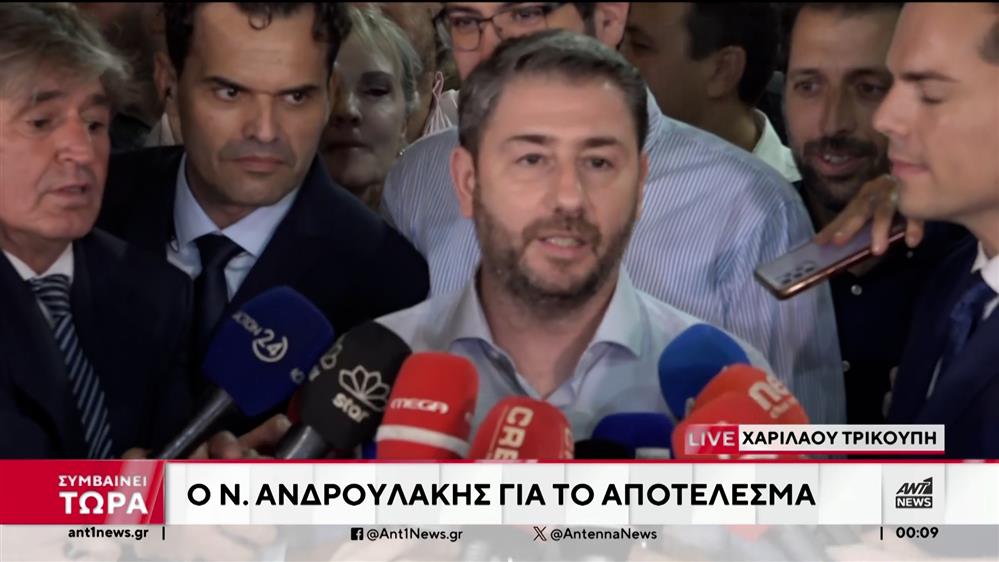 Ανδρουλάκης: "Το ΠΑΣΟΚ θα βγει πιο ενωμένο, ισχυρό και υπερήφανο"