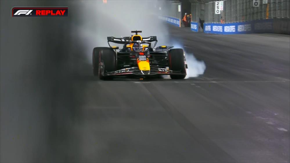 Μπλοκάρισμα για τον Max Verstappen στο FP1