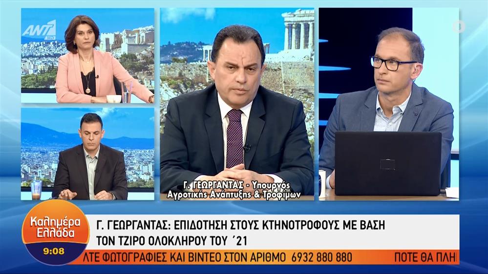 Ο Γ. Γεωργαντάς στο Καλημέρα Ελλάδα - Καλημέρα Ελλάδα - 30/03/2022