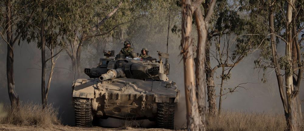 Γάζα: Συνεχίζουν την προέλασή τους τα ισραηλινά άρματα μάχης