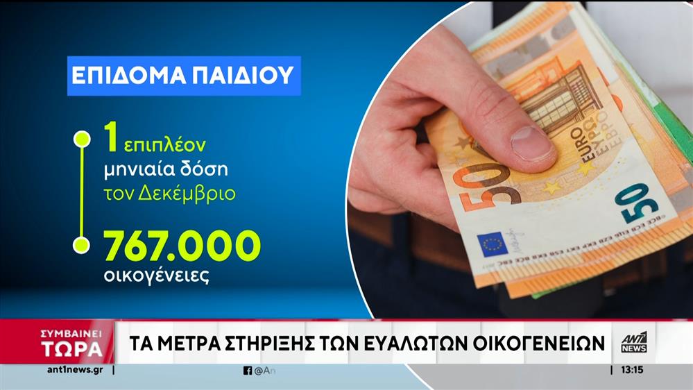 ΔΕΘ: Τα μέτρα για επιδόματα, τρίτεκνους και ευάλωτες οικογένειες