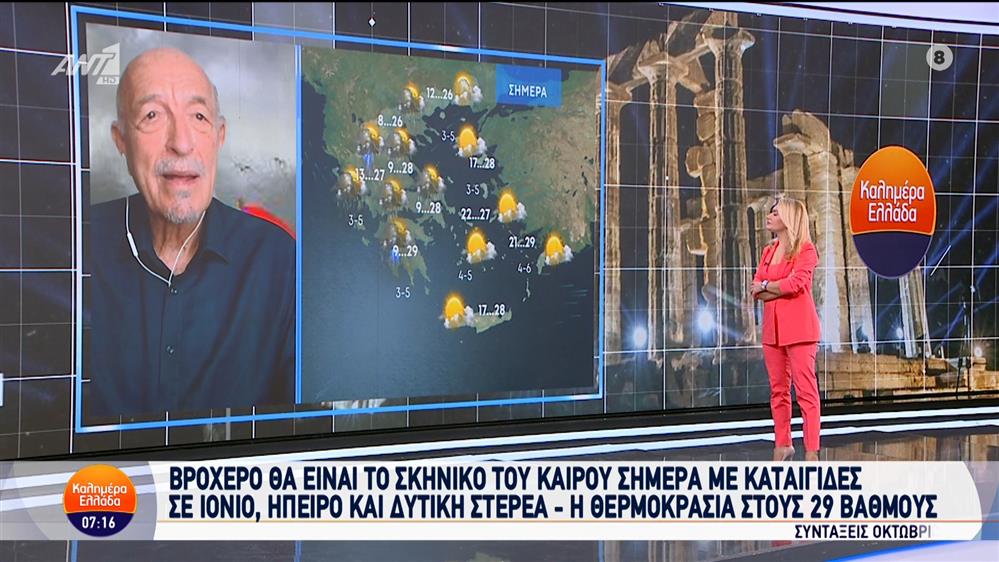 Καιρός - Καλημέρα Ελλάδα - 18/09/2024
