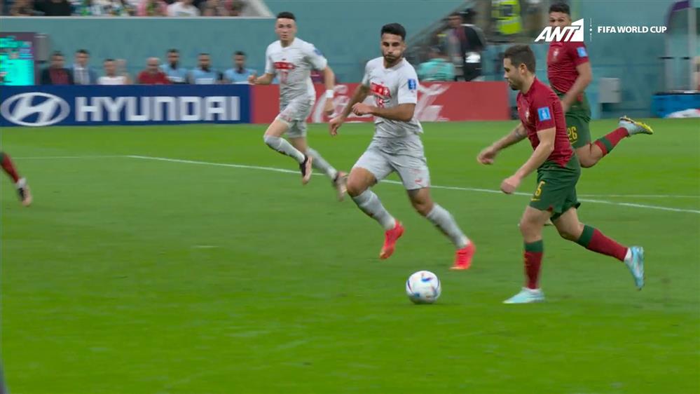 Πορτογαλία - Ελβετία | 4 - 0 στο 55'
