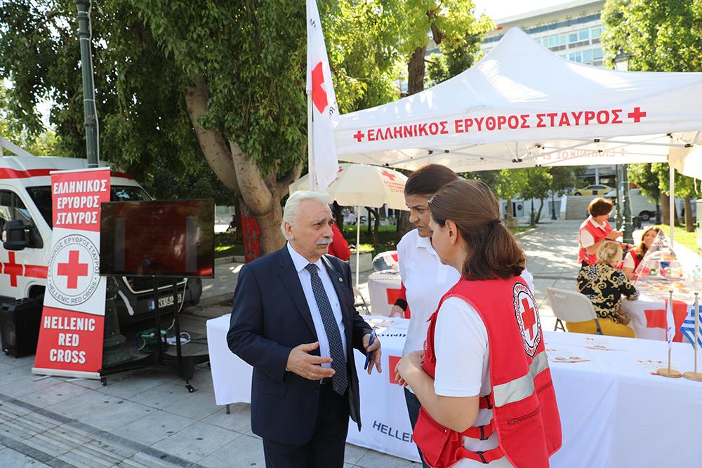 Ελληνικός Ερυθρός Σταυρός - Σακχαρώδης Διαβήτης - Πλατεία Συντάγματος