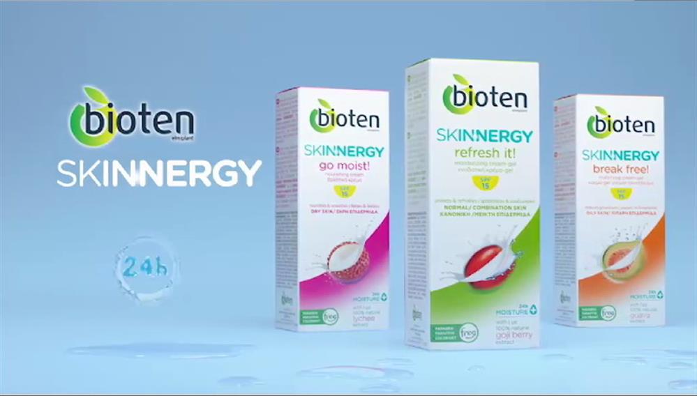 Η Bioten παρουσιάζει τη νέα σειρά SKINNERGY
