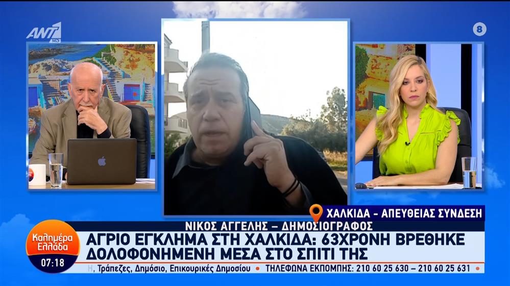 Άγριο έγκλημα στη Χαλκίδα – Καλημέρα Ελλάδα – 15/05/2024