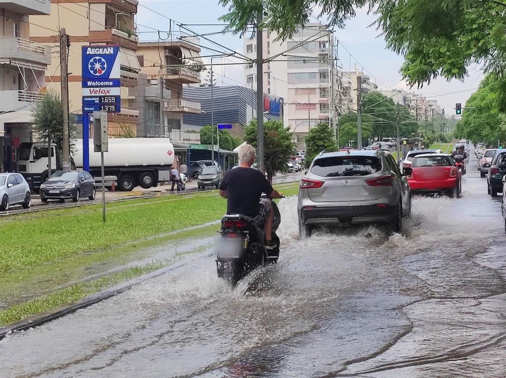 Κακοκαιρία - Αθήνα -  Νέα Σμύρνη