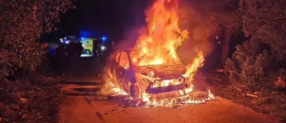 Θεσσαλονίκη: Φυλακισμένος εκβιαστής του… έκαψε το αυτοκίνητο