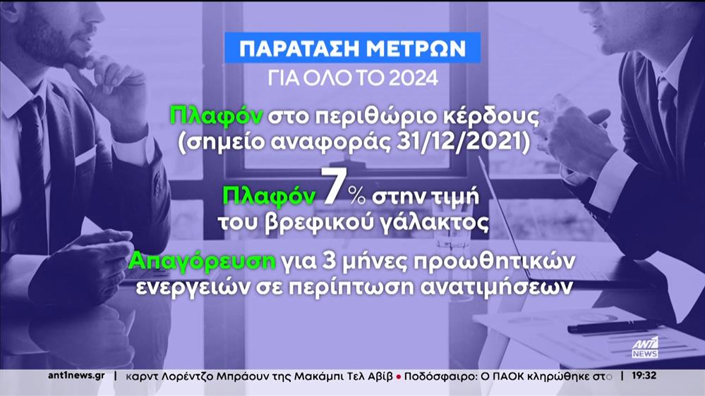 Μητσοτάκης στο υπουργείο Ανάπτυξης: Όλα τα μέτρα κατά της ακρίβειας θα συνεχιστούν ως το τέλος του έτους