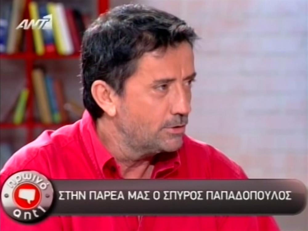 Πρωινό ΑΝΤ1 – Σπύρος Παπαδόπουλος - 27/06/2012