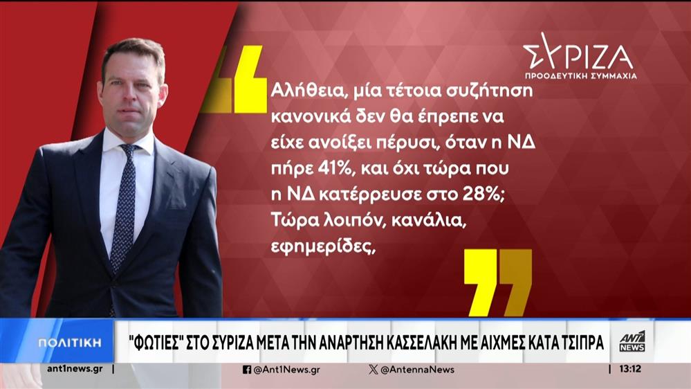 Κασσελάκης: “Φωτιές” άναψε στον ΣΥΡΙΖΑ η ανάρτησή του
