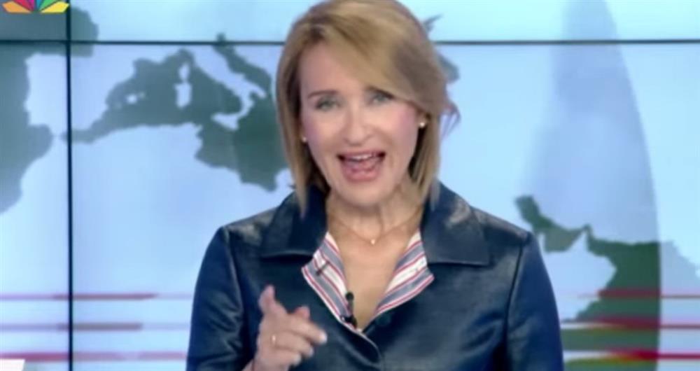 Μάρα Ζαχαρέα στον αέρα του δελτίου ειδήσεων: "Είναι άθλια η στάση της. Ντροπή της!"