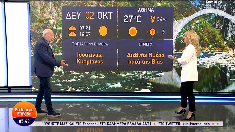 ΚΑΛΗΜΕΡΑ ΕΛΛΑΔΑ – 02/10/2023