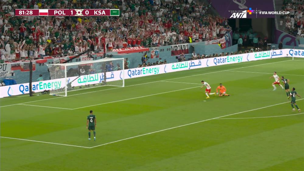 Πολωνία - Σ. Αραβία | 2 - 0 στο 82'

