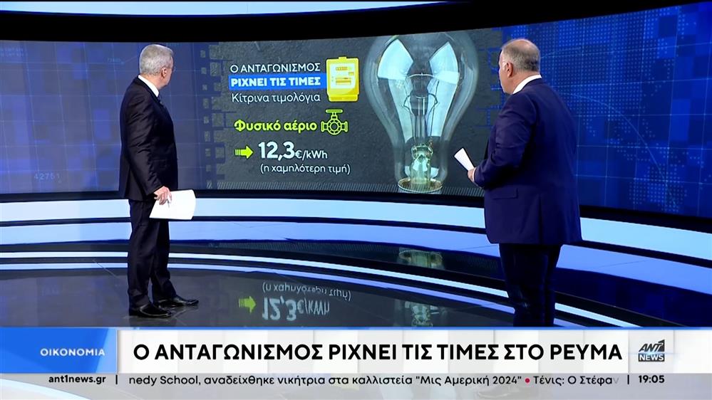 Ρεύμα: ο ανταγωνισμός φέρνει μείωση τιμών και προσφορές